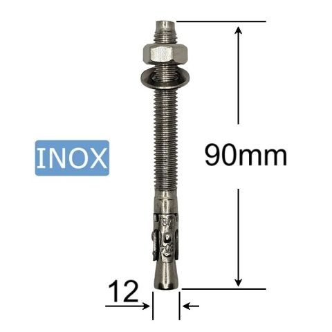 Conexpand Ancora Inox M12x90 - 10buc/cutie