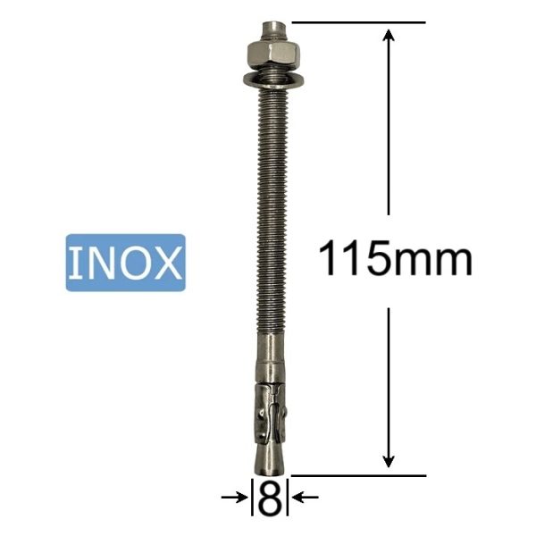 Conexpand Ancora Inox M8x115 aa