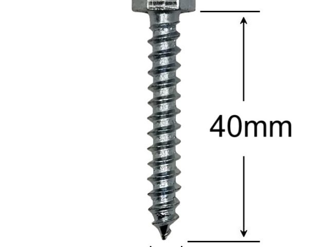 Holsurub Lemn Cap Hexagonal 8x40mm DIN 571 - 100buc/cutie