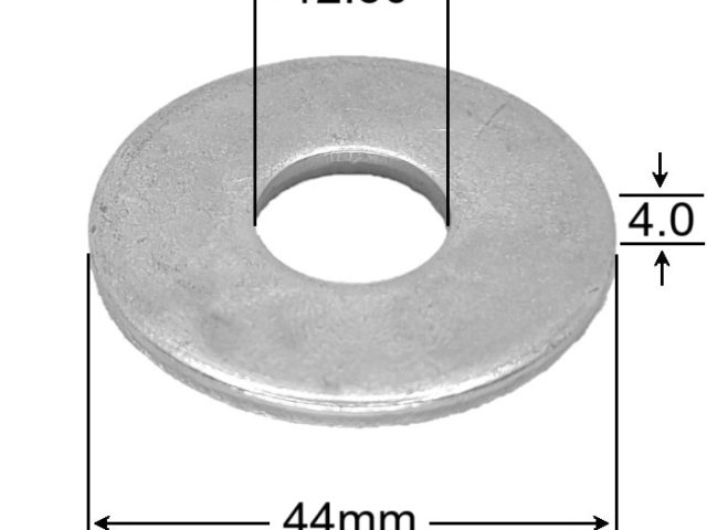 Saiba Extra Plata M12x44x4 DIN 440R Zincata - 100buc/cutie