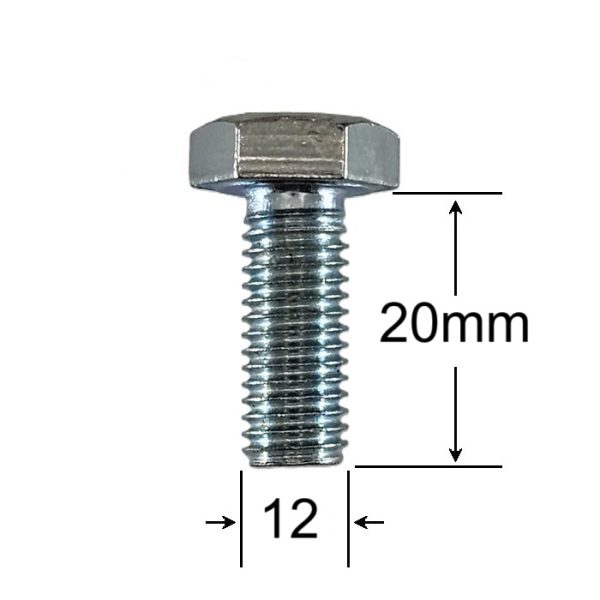 Surub Filet Metric M12x20 a