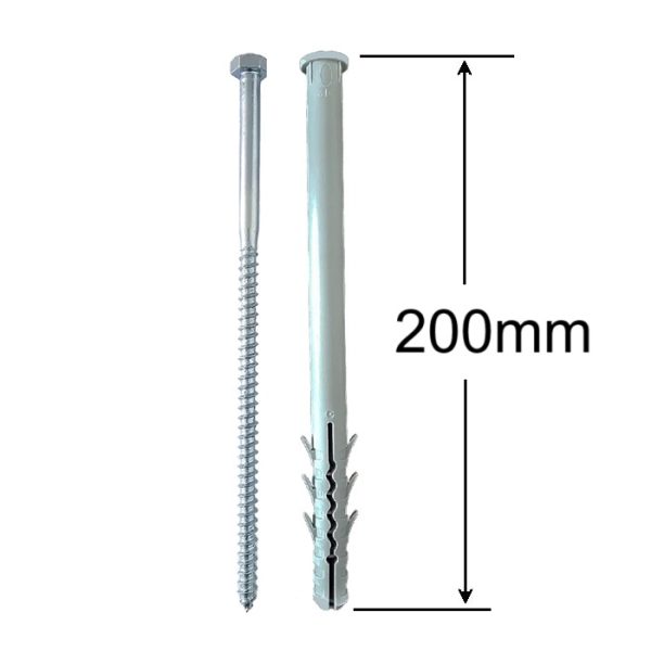Diblu 12x200mm Cu Surub aa