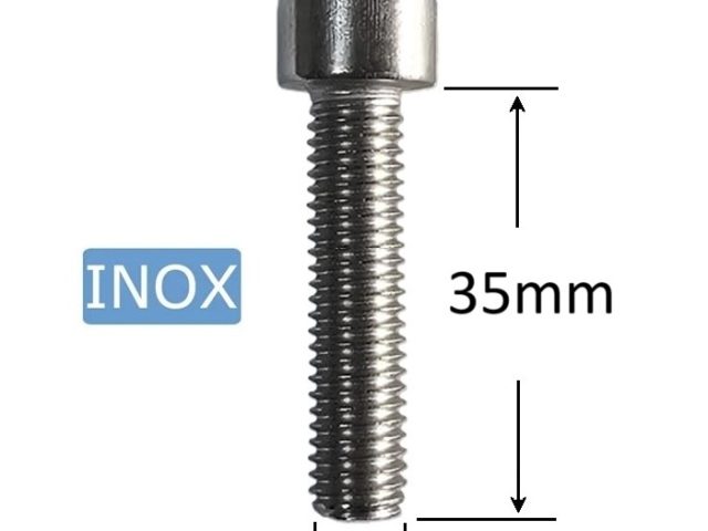 Surub Inox M8x35mm Cap Cilindric Imbus DIN 912 - 50 buc/cutie