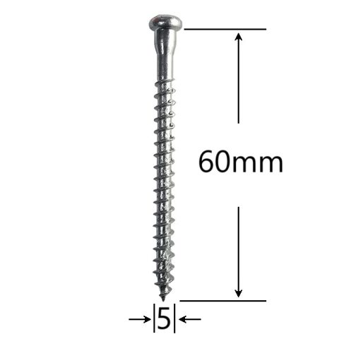 Surub Montaj Conectori 5x60mm - 250buc/cutie