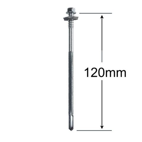 Surub Panou Sandwich 120mm Zincat - 50buc/cutie