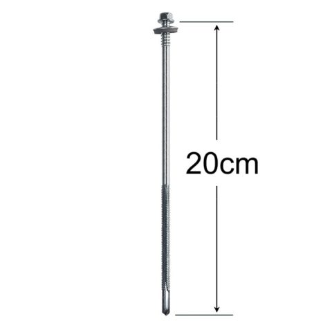 Surub Panou Sandwich 200mm Zincat - 50buc/cutie