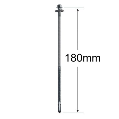 Surub Panou Sandwich 180mm Zincat - 50buc/cutie