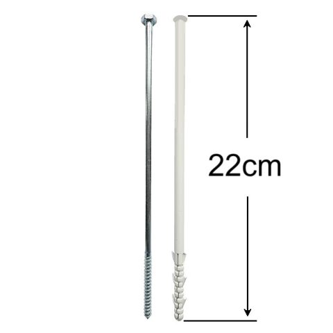 Diblu 10x220mm Cu Surub DIN 571 - 50 buc/cutie