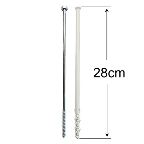 Diblu 10x280mm Cu Surub DIN 571 - 50 buc/cutie