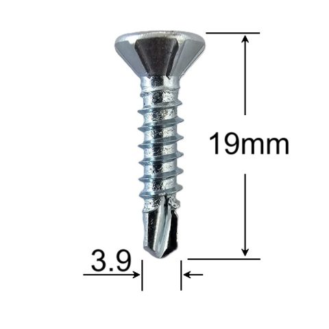 Surub Autoforant 3.9x19mm Cap Inecat DIN 7504P - 500buc/cutie