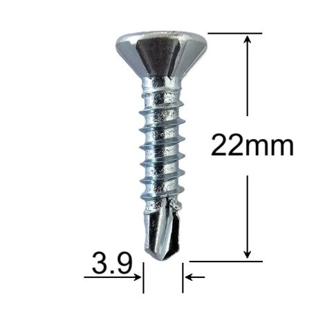 Surub Autoforant 3.9x22mm Cap Inecat DIN 7504P - 1000buc/cutie