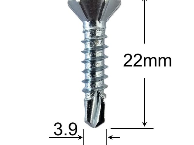 Surub Autoforant 3.9x22mm Cap Inecat DIN 7504P - 1000buc/cutie