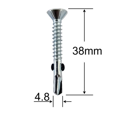 Surub Autoforant Cu Aripi 4.8x38mm - 500buc/cutie