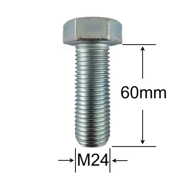 Surub Filet Metric M24x60mm Cap Hexagonal a