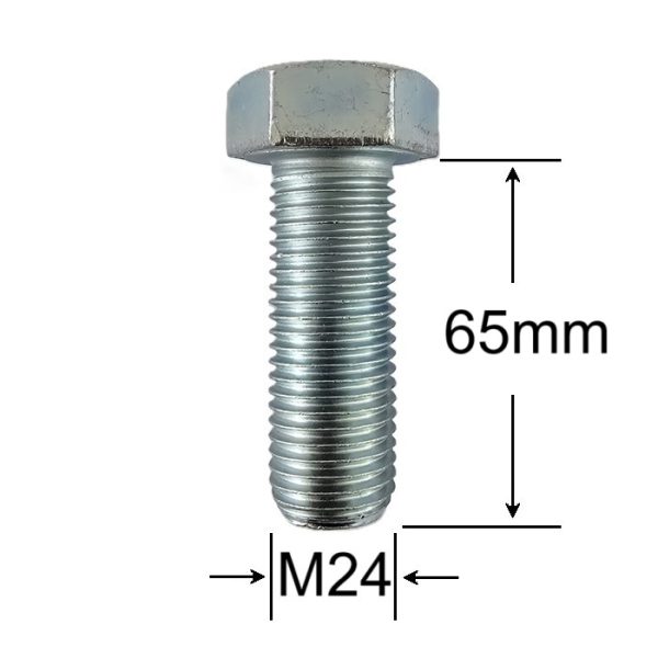 Surub Filet Metric M24x65mm Cap Hexagonal a