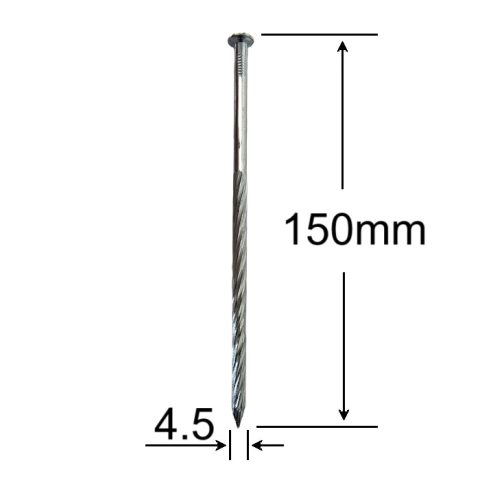 Cuie Rasucite 4.5x150mm - 1Kg/cutie