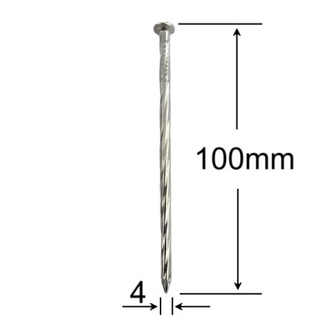 Cuie Rasucite 4x100mm - 1Kg/cutie