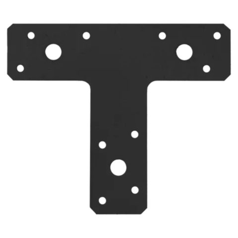 Conector Negru Tip T 150x127x38x2mm KT2C