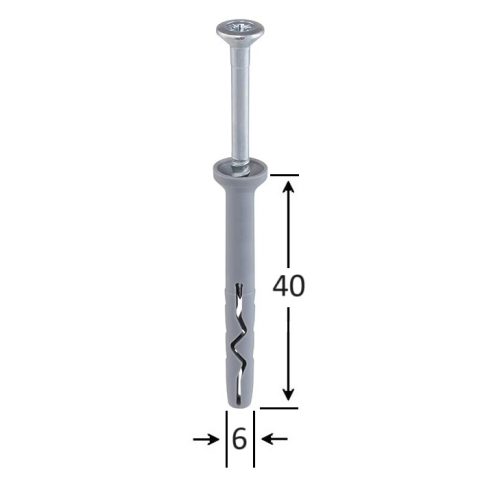 Diblu Cui Percutie 6x40mm - 50buc/punga