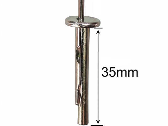 Diblu metalic 6x35mm - 100buc/buc