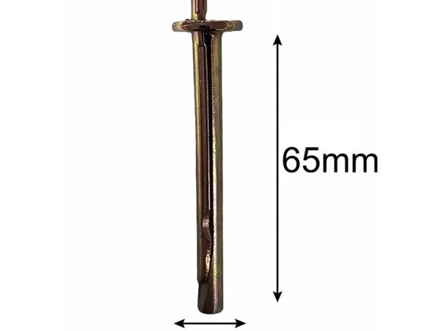 Diblu metalic 6x65 mm - 100buc/buc