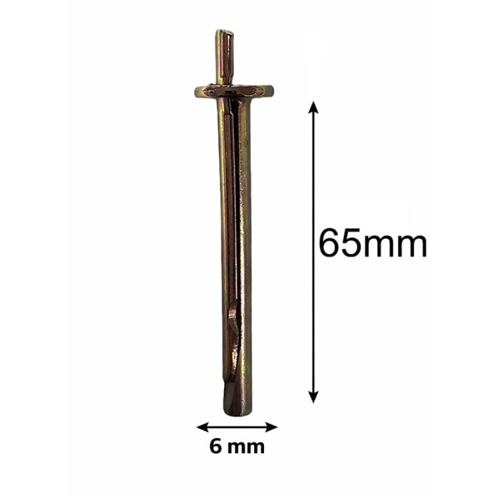 Diblu metalic 6x65 mm - 100buc/buc