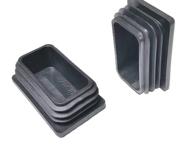 Capac Plastic Pentru Teava Rectangulara 60x40 mm - 20buc/punga