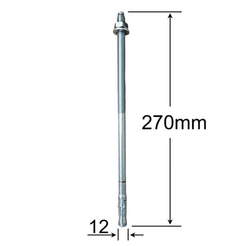 Conexpand Ancora Cu Cep Cilindric Si Clema M12x270mm