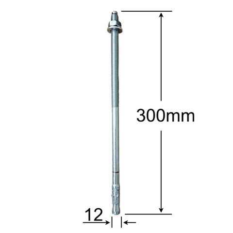 Conexpand Ancora Cu Cep Cilindric Si Clema M12x300mm