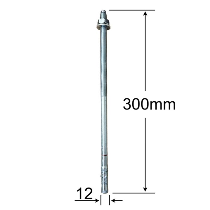 Conexpand Ancora Cu Cep Cilindric Si Clema M12x300mm