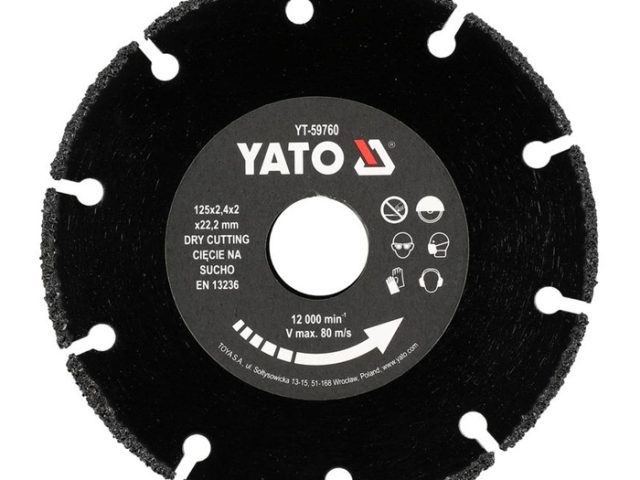 Disc Debitat Lemn 125mm Yato YT-59760 pentru Polizor Unghiular
