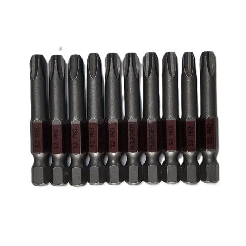 Set 10 Biti PH3 Lungi 50mm Harden 550563