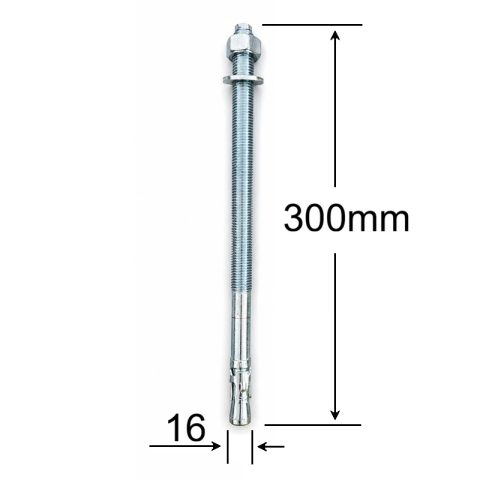 Conexpand Ancora Cu Cep Cilindric Si Clema M16x300mm