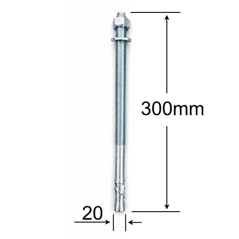 Conexpand Ancora Cu Cep Cilindric Si Clema M20x300mm