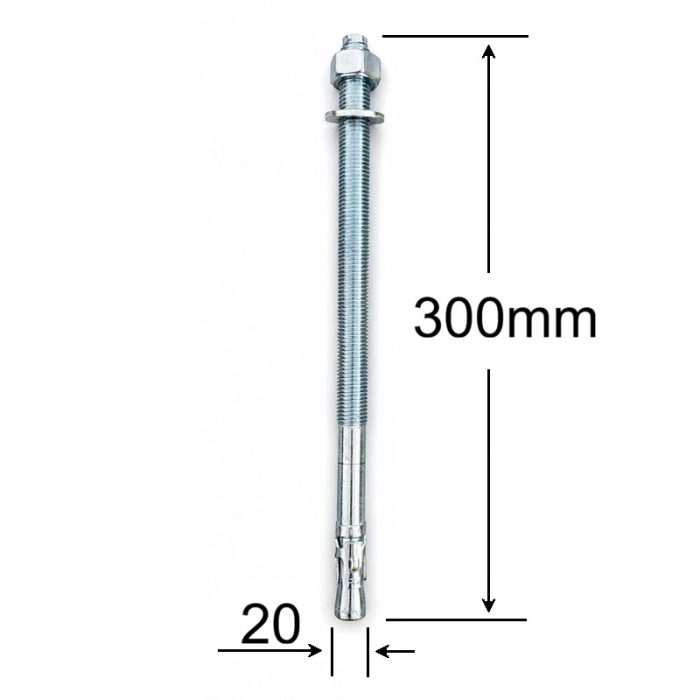 Conexpand Ancora Cu Cep Cilindric Si Clema M20x300mm