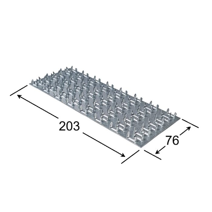 Placa Multicui 203x76x1 mm