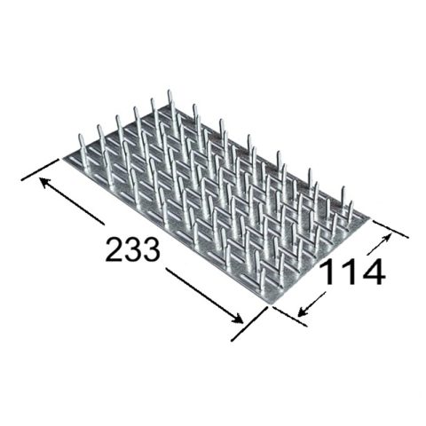 Placa Multicui 233x114x2 mm