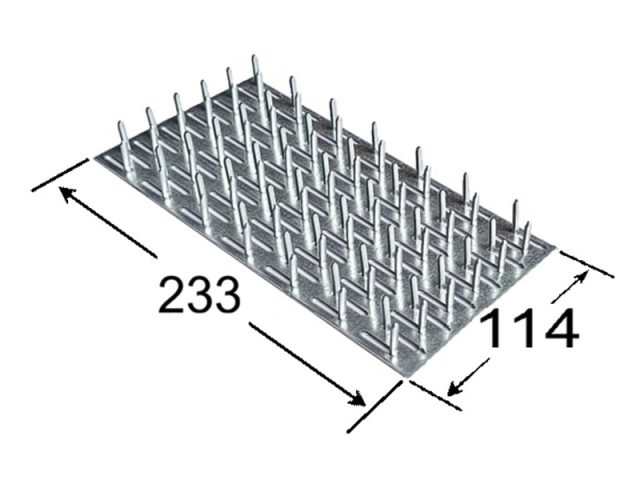 Placa Multicui 233x114x2 mm