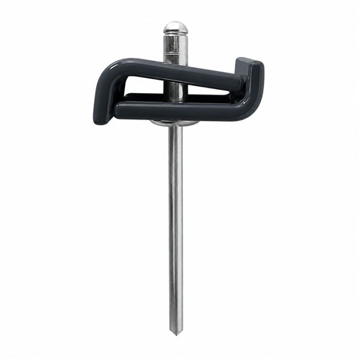 Clema De Inadire Pentru Panou Gard Bordurat Gri Antracit RAL 7016 - 100buc/cutie