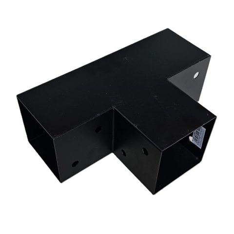 Conector Grinda Lemn 100mm Forma T Pentru Pergole Si Terase GPT 100