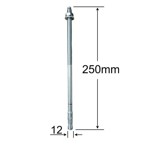 Conexpand Ancora Cu Cep Cilindric Si Clema M12x250mm