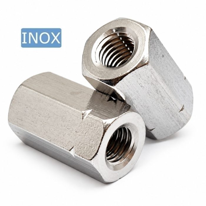 Piulita Cuplare M10 Inox A2 DIN 6334 - 10buc/cutie