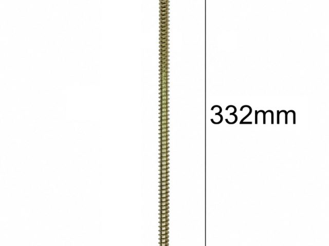 Surub Montaj Ferestre 7.5x332mm TX30 Zincat Galben - 25buc/cutie