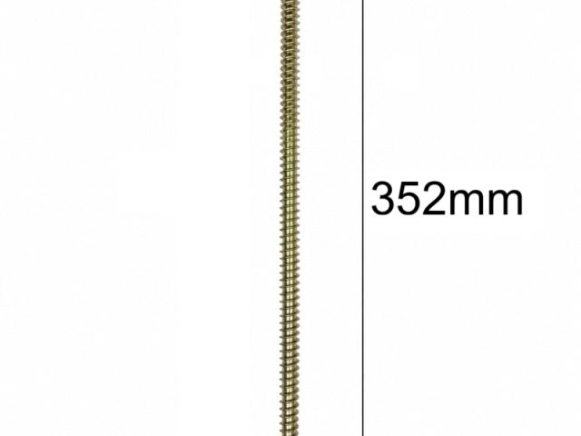 Surub Montaj Ferestre 7.5x352mm TX30 Zincat Galben - 25buc/cutie