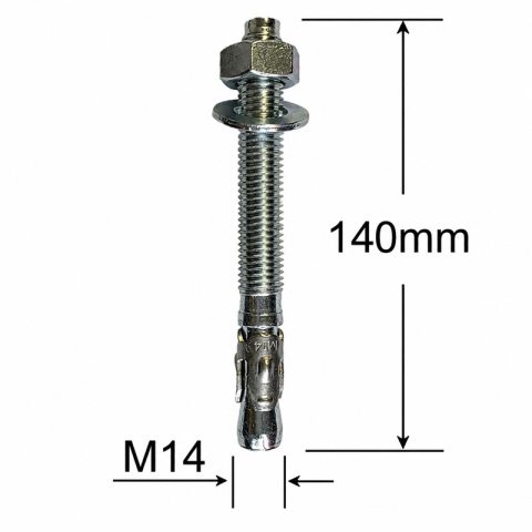 Conexpand Ancora Cu Cep Cilindric Si Clema M14x140mm - 15buc/cutie